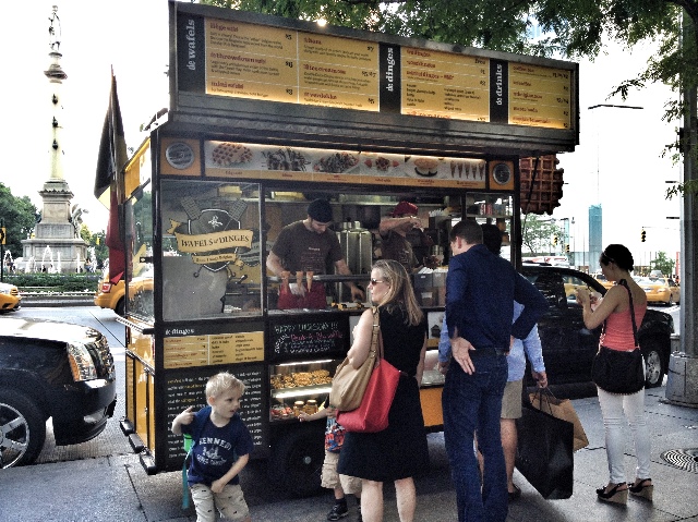 Chubby Hubby A Food Truck In New York City Wafels Dinges