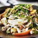 Fried egg, tomato and minced pork salad from The Siam