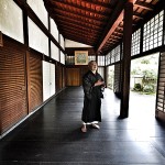 Zen meditation class in Kyoto