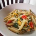 spinach cherry tomato garlic pasta