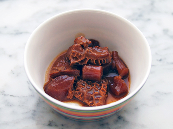 Chubby Hubby Yummy Miso Braised Beef Tripe And Tendon