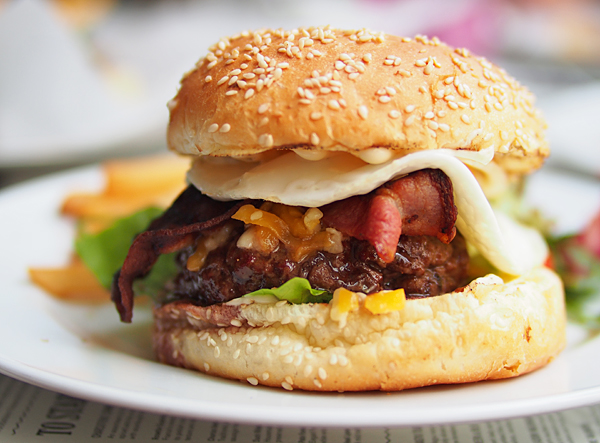 Chubby Hubby The CW Burger Breakfast From The