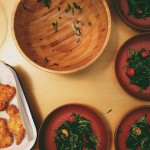 Mustard chicken milanese on a Saturday afternoon