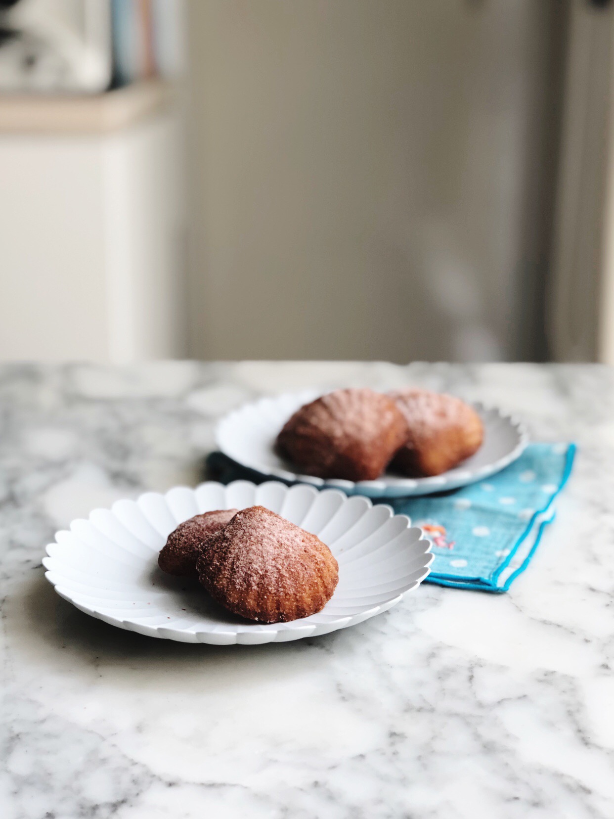 All That's Left Are The Crumbs: Hot Honey Madeleines