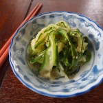 Crunchy cucumber and sesame salad